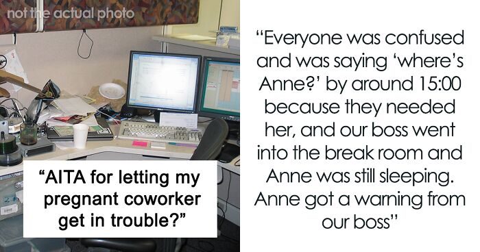 Woman Gets Blasted For Not Waking Up A Pregnant Colleague From Her Nap At The End Of Their Lunch Break