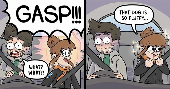 Cute And Funny Relationship Moments This Artist Has Captured In Her Comics (25 New Pics)