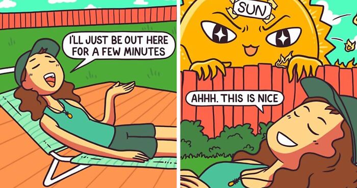 Artist Makes 'Sweet And Silly' Comics About Her Everyday Life (61 New Pics)