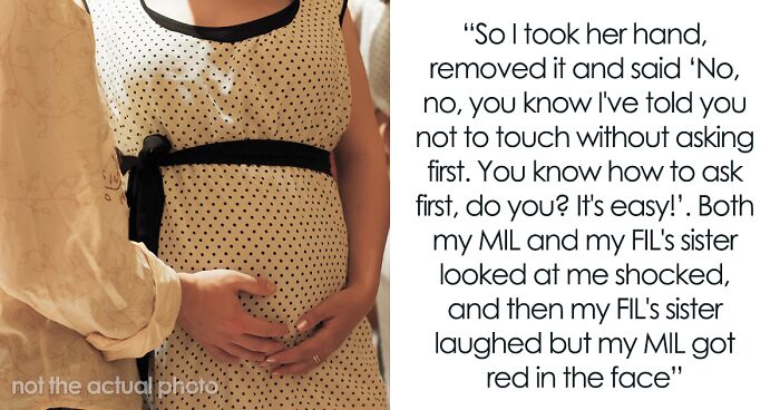 MIL Won’t Stop Touching Mom-To-Be’s Belly Despite Knowing That It Triggers Her, Gets Publicly Embarrassed