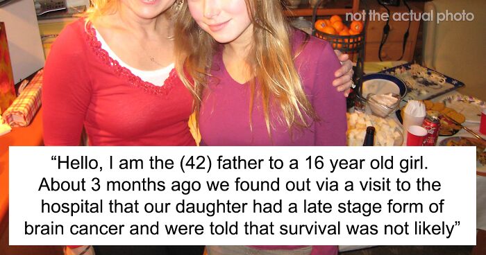 Mom Is Against Her Daughter Drinking And Smoking But Her Dad Allows It As She Is Likely To Not Survive Past 18 Years Old