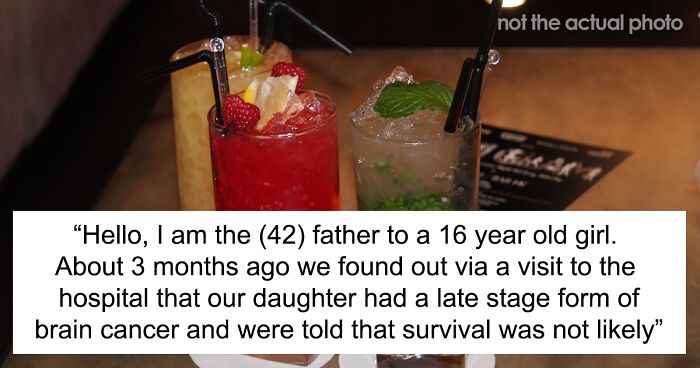 Mom Upset Dad Let Their Terminally Ill 16 Y.O. Teen Drink And Smoke So She’d Have Experienced It