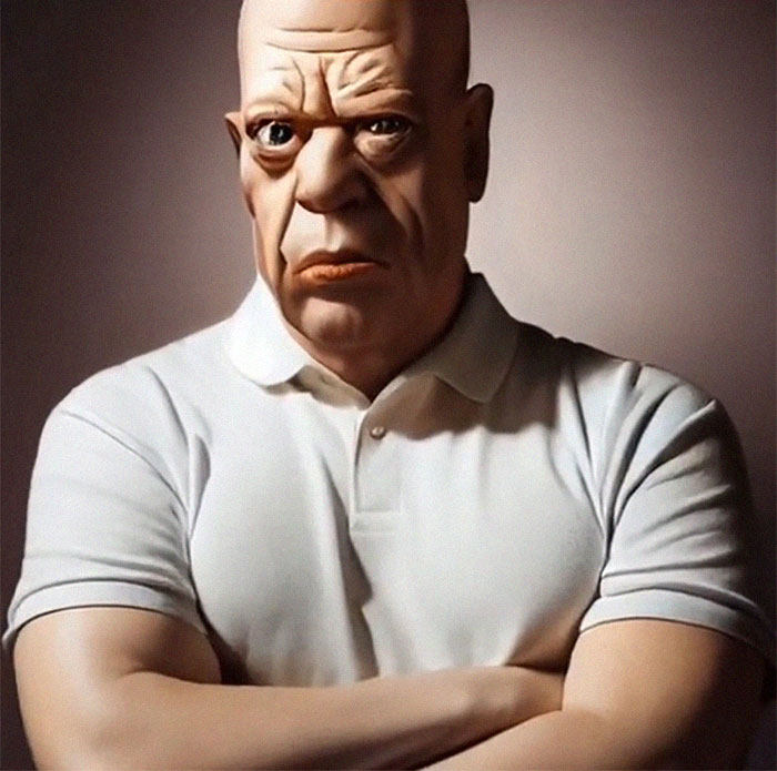 Homer Simpsons generated by A.I