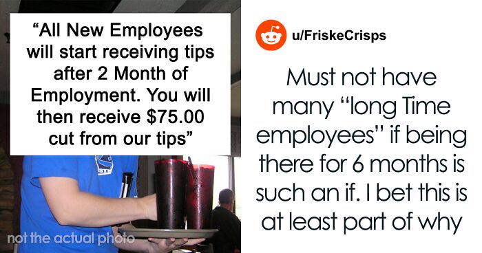 According To This Restaurant’s Policy, New Employees Don’t Get Tips For 2 Months