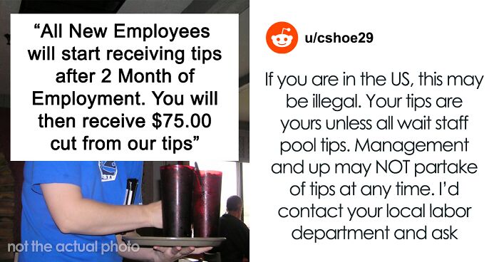 “Employees Will Start Receiving Tips After 2 Months”: Netizens Are Baffled After Seeing This Restaurant’s Tip Sharing Policy