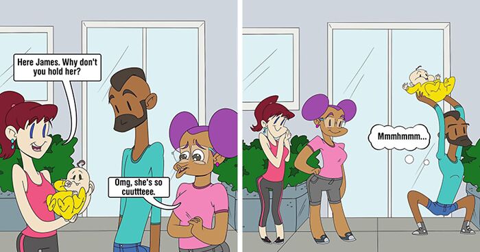 Three Friends Create Hilarious Comics Based On Their Everyday Life And Unique Backgrounds (68 New Pics)