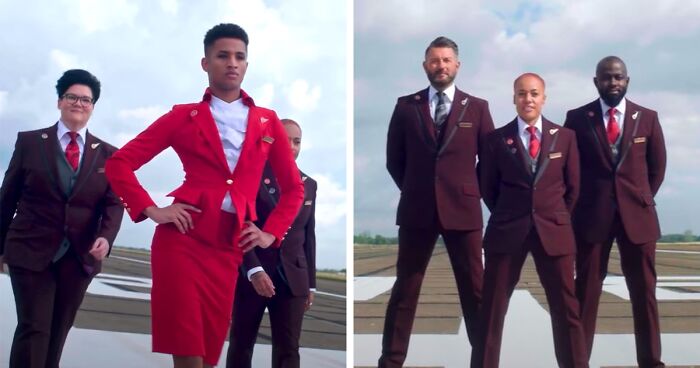 Virgin Atlantic Scraps Gendered Uniforms To Drive Inclusivity, Dividing Opinions Online