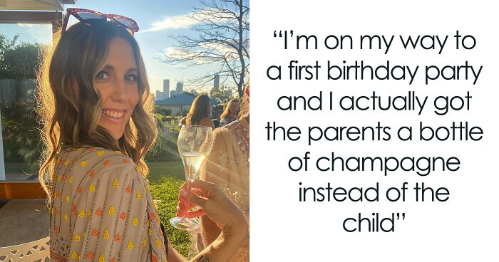 Parents Are Having Baby's First Birthday Party, This Woman Wonders If Giving Champagne Is A Good Idea