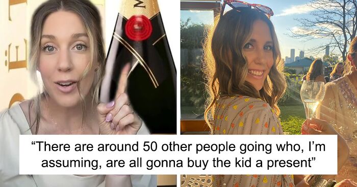 This Woman Gifted A Bottle Of Champagne For A One-Year-Old's Birthday And Divided The Internet