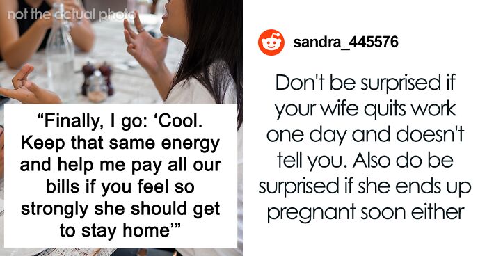 The Internet Backs Husband For Telling His Mom She Can Pay His Bills Due To Her Encouraging His Wife's Stay-At-Home-Mom Idea