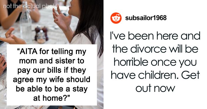 MIL And SIL Take This Woman's Side When She Decides To Be A Stay-At-Home Wife, Husband Tells Them To Pay Their Bills Then