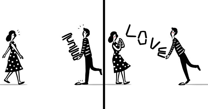 I Drew 23 Comics To Illustrate How Quirky And Unexpected Love Can Be