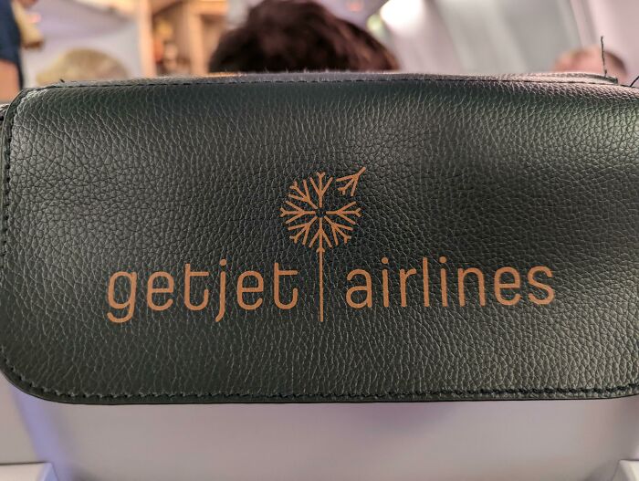 Clever Little Airline Logo From A Recent Flight