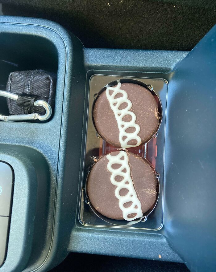 This 2-Pack Of Cupcakes Fits Perfectly In Center Cubby In My Truck