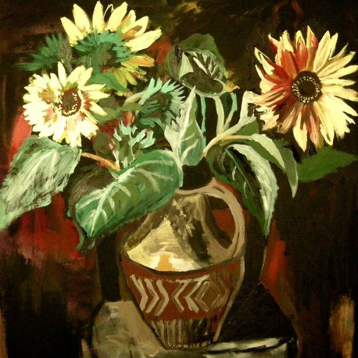 I Painted Some Sunflowers (6 Pics)