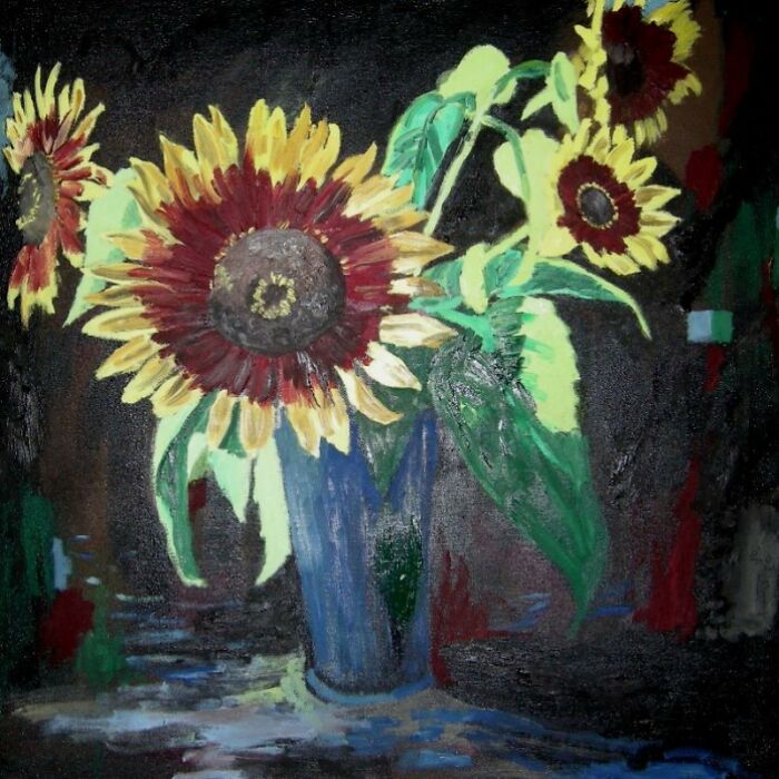 I Painted Some Sunflowers (6 Pics)