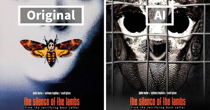 AI Creates Posters For Classical Horror Movies And Here Are 10 Of Them Compared To The Originals