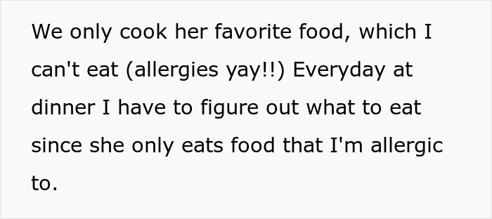 “I Told Her I Couldn’t Take This Anymore”: Woman Suffering From Food Allergies Snaps At Sister-In-Law For Gobbling Up The Takeout She Ordered For Herself