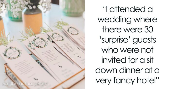 “What Is The Most Appalling Breach Of Wedding Etiquette You Have Ever Seen?”: 52 People Share Wild Stories