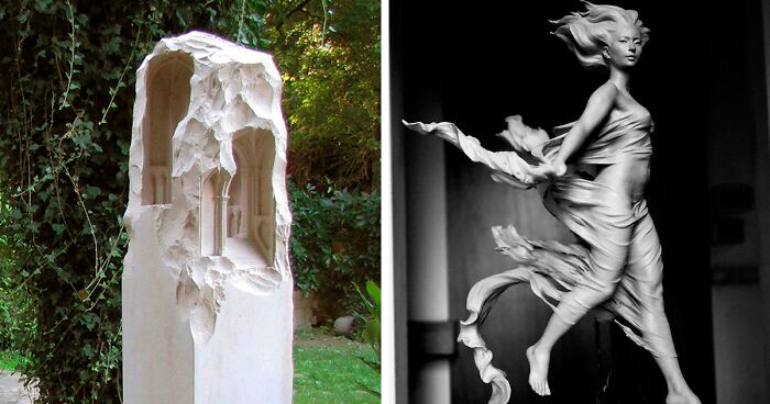 This Facebook Page With 360K Followers Shares Fascinating Sculptures Made From All Materials Imaginable, And Here Are The 95 That Left Us Most Inspired