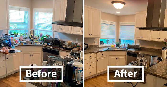 57 Satisfying Pics Of Spaces Before And After Being Cleaned