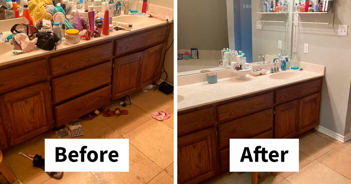 57 Times People Finally Cleaned Their Space, And The Changes Were So Satisfying, They Shared Them Online