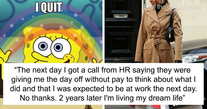 Employee Decides To Leave The Same Day Their Resignation Wasn’t Accepted Because The Boss 