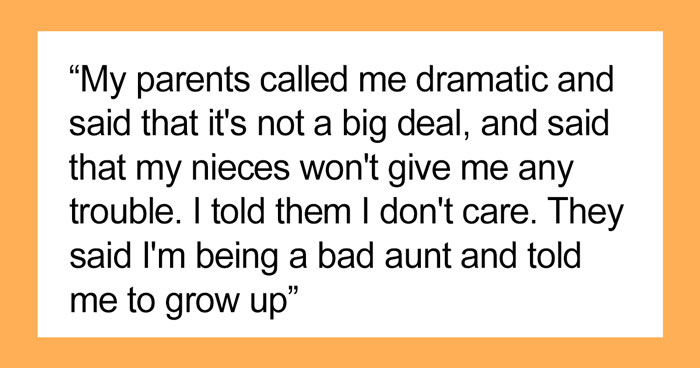 “[Would I Be The Jerk] If I Cancelled My Vacation Ticket Because My Family Wants Me To Share A Room With My Nieces?”