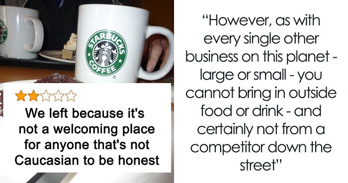 People Side With This Café Owner Who Shut Down A Customer Wanting To Sit In Their Shop With A Starbucks Coffee They Brought