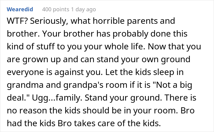 “[Would I Be The Jerk] If I Cancelled My Vacation Ticket Because My Family Wants Me To Share A Room With My Nieces?”