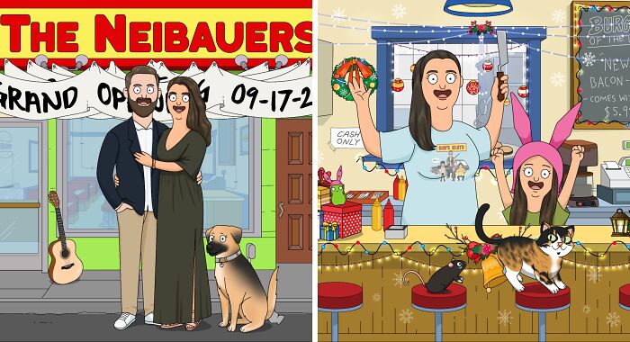 This Company Turns People Into Bob’s Burgers Characters, And Here Are 10 Of Their Best Works