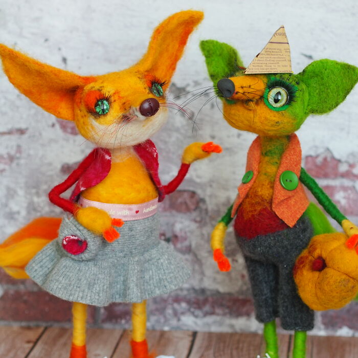 I Create Felted Wool Dolls With Their Own Personality And Character (12 Pics)