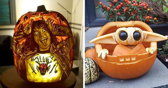 120 Creatively Carved Pumpkins To Inspire You To Up Your Halloween Game (New Pics)