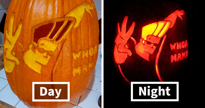 120 Times People Celebrated Halloween By Turning Their Pumpkins Into True Masterpieces (New Pics)