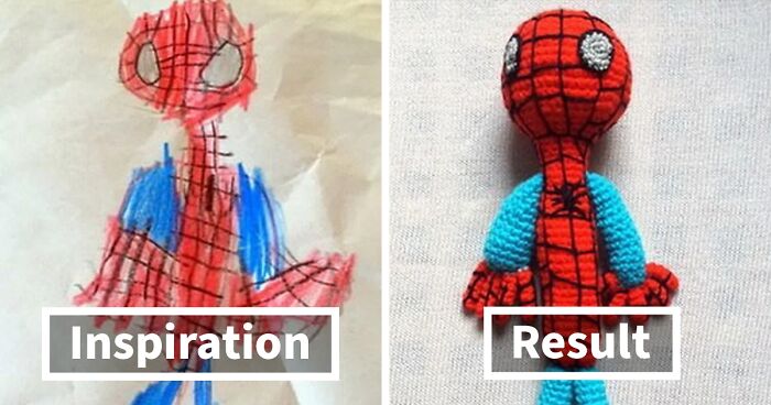 I Turn Kids’ Drawings Into Unique Plush Toys (46 Pics)