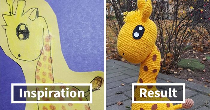 I Turn Kids' Drawings Into Cute And One-of-a-kind Toys (46 Pics)