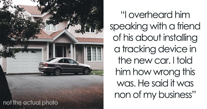 Stepmom Asks If She Should Tell Stepdaughter That Her Dad Installed A Tracking Device In A Car He Gifted Her