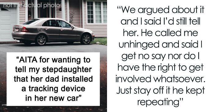 Childless Woman Overhears Husband Planning To Track Daughter With Her Birthday Present, Gets Told To 