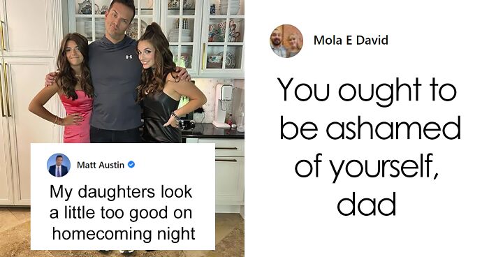 Dad Shuts Down Karens Who Came After His Daughters' Dresses, Calling Them 