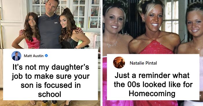 Karens' Come For These Teens By Critiquing Their 'Provocative' Homecoming Outfits, Their Dad Is Not Having It And Shares A Brilliant Response