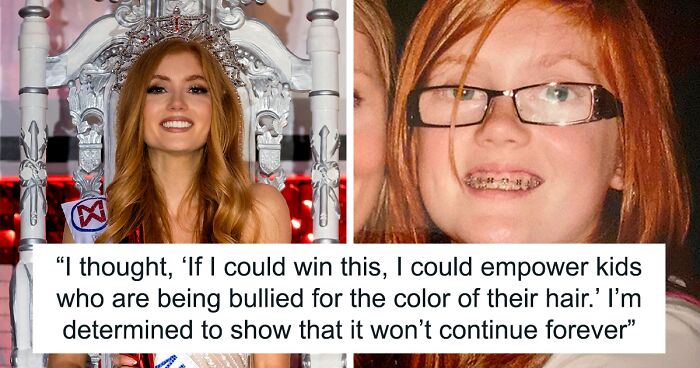 “Use That Pain To Raise Your Game!”: Woman Who Grew Up Being Bullied For Her Ginger Hair Is Crowned Miss England