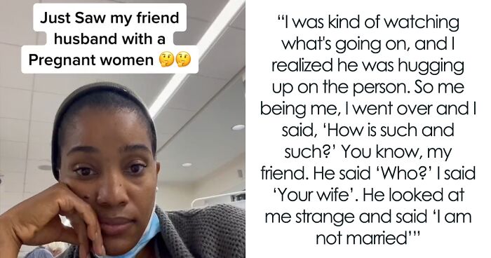 Family Drama Ensues After A Woman Sees Her Friend’s Husband With Another Pregnant Woman And Tells The Friend Right Away