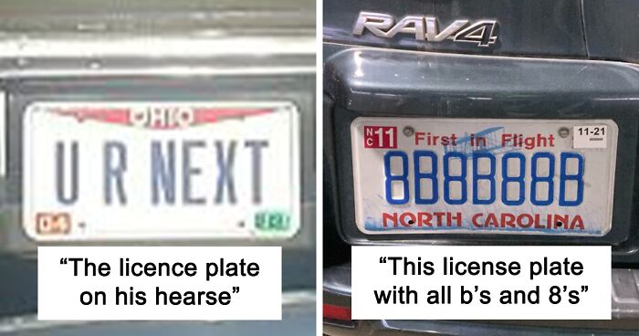 208 Funny Car License Plates Car Owners Used To Showcase Their Personality