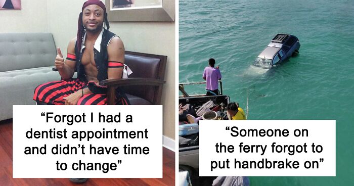 146 Times People Found Themselves In Hilariously Awful Situations Because They Forgot Something (New Pics)