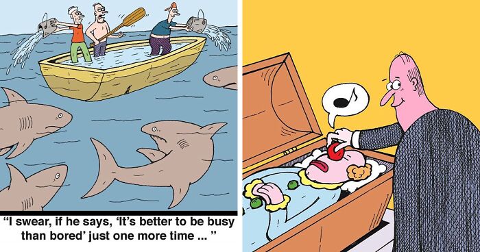 Artist Illustrates Humorous Situations In Lighthearted And Funny Comics (60 Pics)