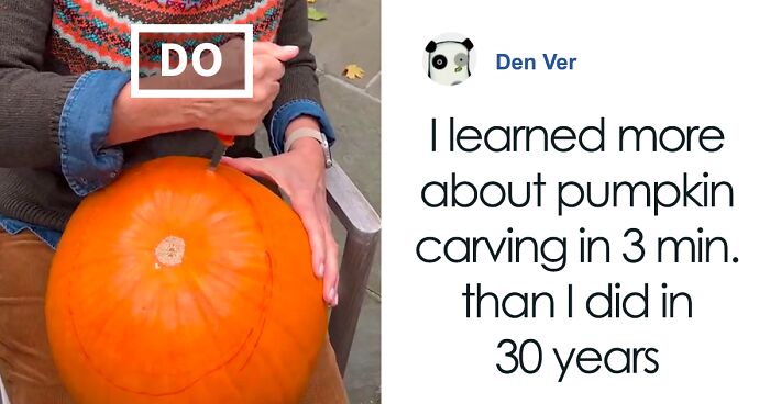 TikTok's Grandma With Over 2.6M Followers Shares Her Best “Dos And Don’ts Of Pumpkin Carving”, Goes Viral