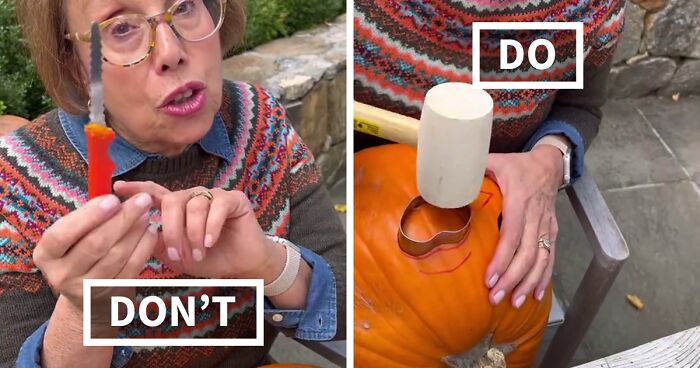 “Sprinkle Some Cinnamon On The Inside”: Grandma Amazes TikTok Viewers With Her Best Pumpkin Carving Tips