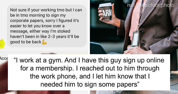 “This Is Why Men Scare Me”: Gym Worker Gets Contacted By Customer Via Instagram After She Sent Him An Email Which Contained Her Full Name