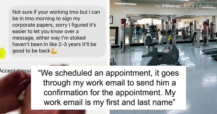 Woman Blames Her Work Email Which Has Her Full Name In It For This Customer Being Able To Find Her On Social Media