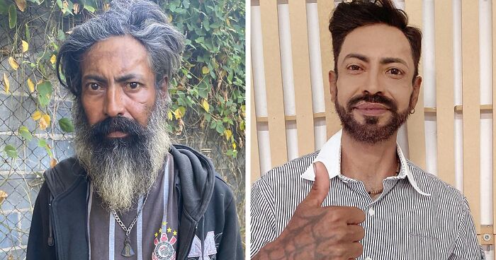 This Barber Is Changing The Lives Of Homeless People By Giving Them Free Makeovers (30 Pics)